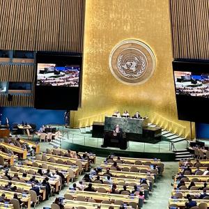 file photo of UN headquarters in 2025