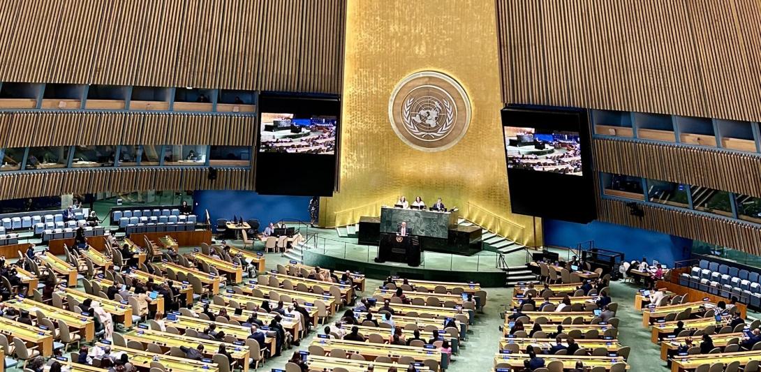 file photo of UN headquarters in 2025